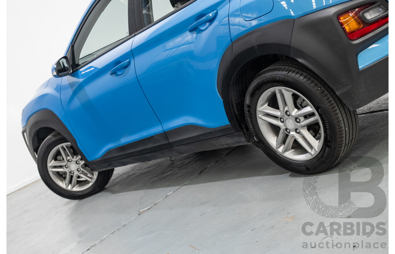 3/2019 Hyundai Kona Active OS.2 MY19 4d Wagon Blue Lagoon Metallic 2.0L