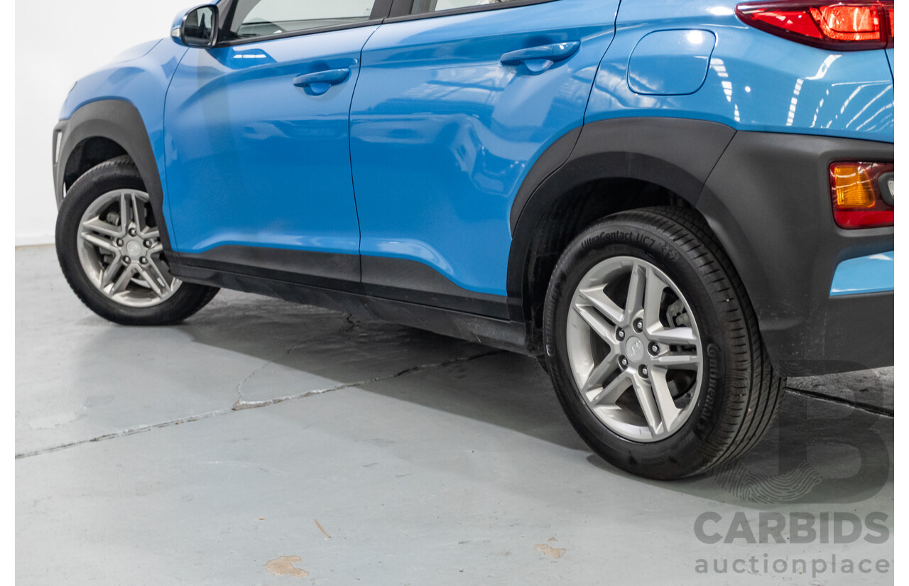 3/2019 Hyundai Kona Active OS.2 MY19 4d Wagon Blue Lagoon Metallic 2.0L