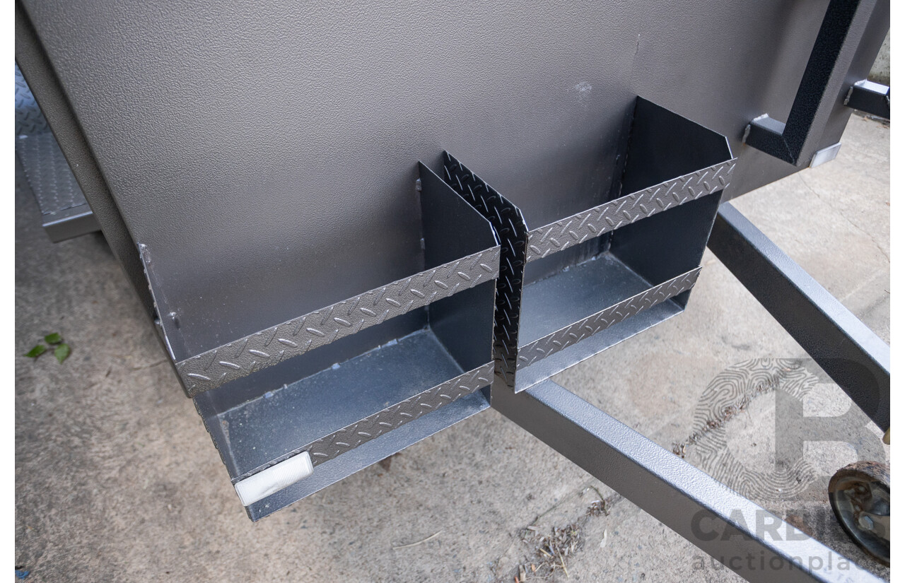 1/2022  8' x 5' Tandem Axle Tradesman Trailer