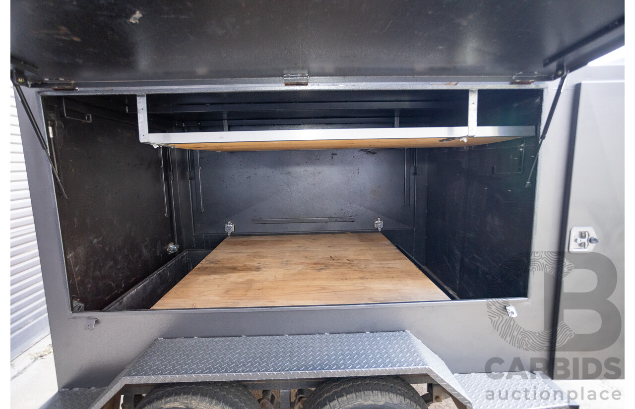 1/2022  8' x 5' Tandem Axle Tradesman Trailer