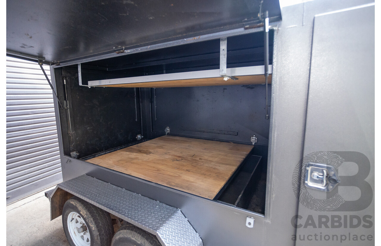 1/2022  8' x 5' Tandem Axle Tradesman Trailer