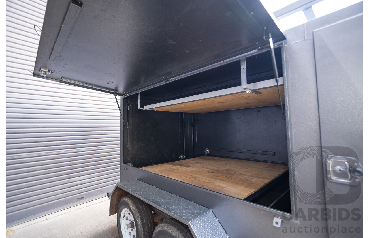 1/2022  8' x 5' Tandem Axle Tradesman Trailer