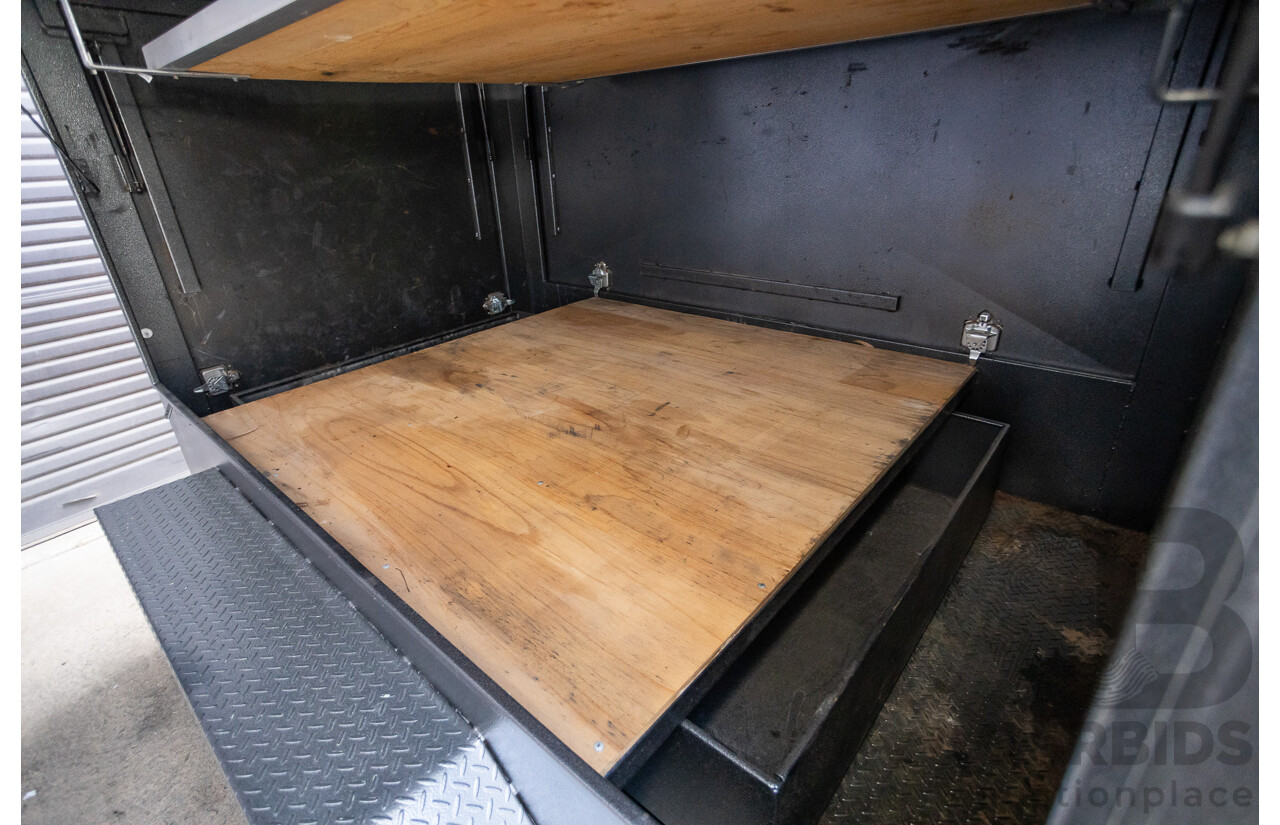 1/2022  8' x 5' Tandem Axle Tradesman Trailer