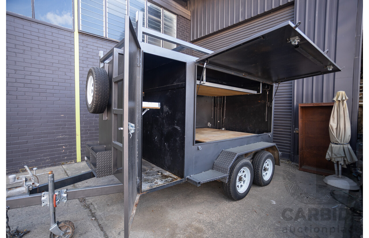 1/2022  8' x 5' Tandem Axle Tradesman Trailer