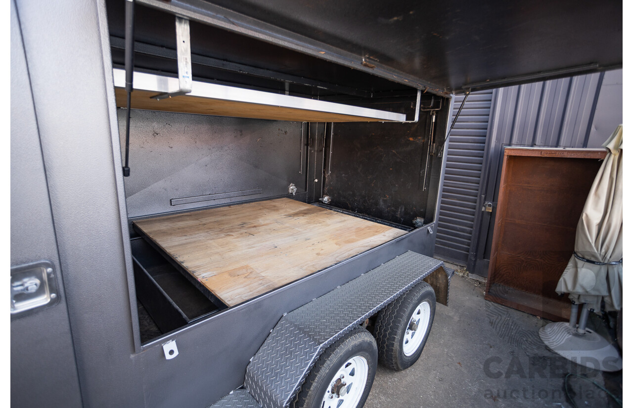 1/2022  8' x 5' Tandem Axle Tradesman Trailer
