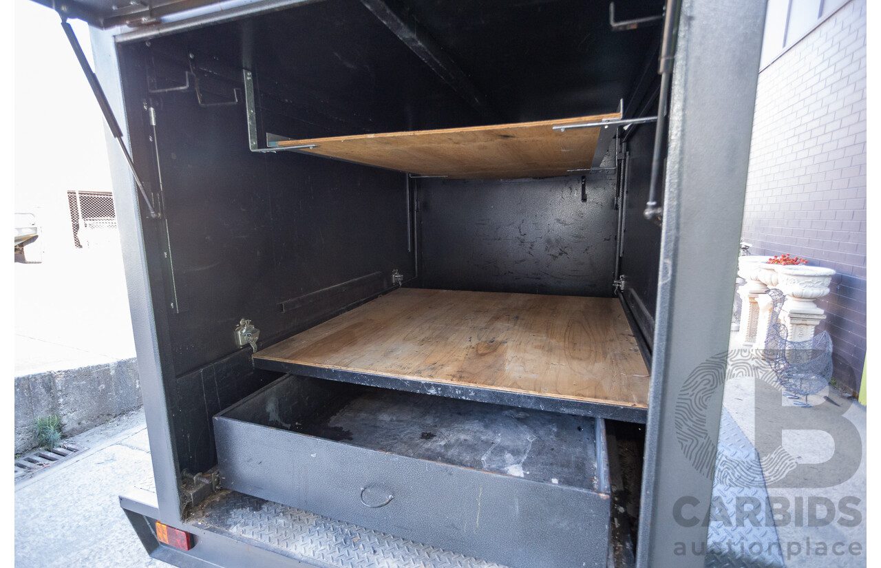 1/2022  8' x 5' Tandem Axle Tradesman Trailer
