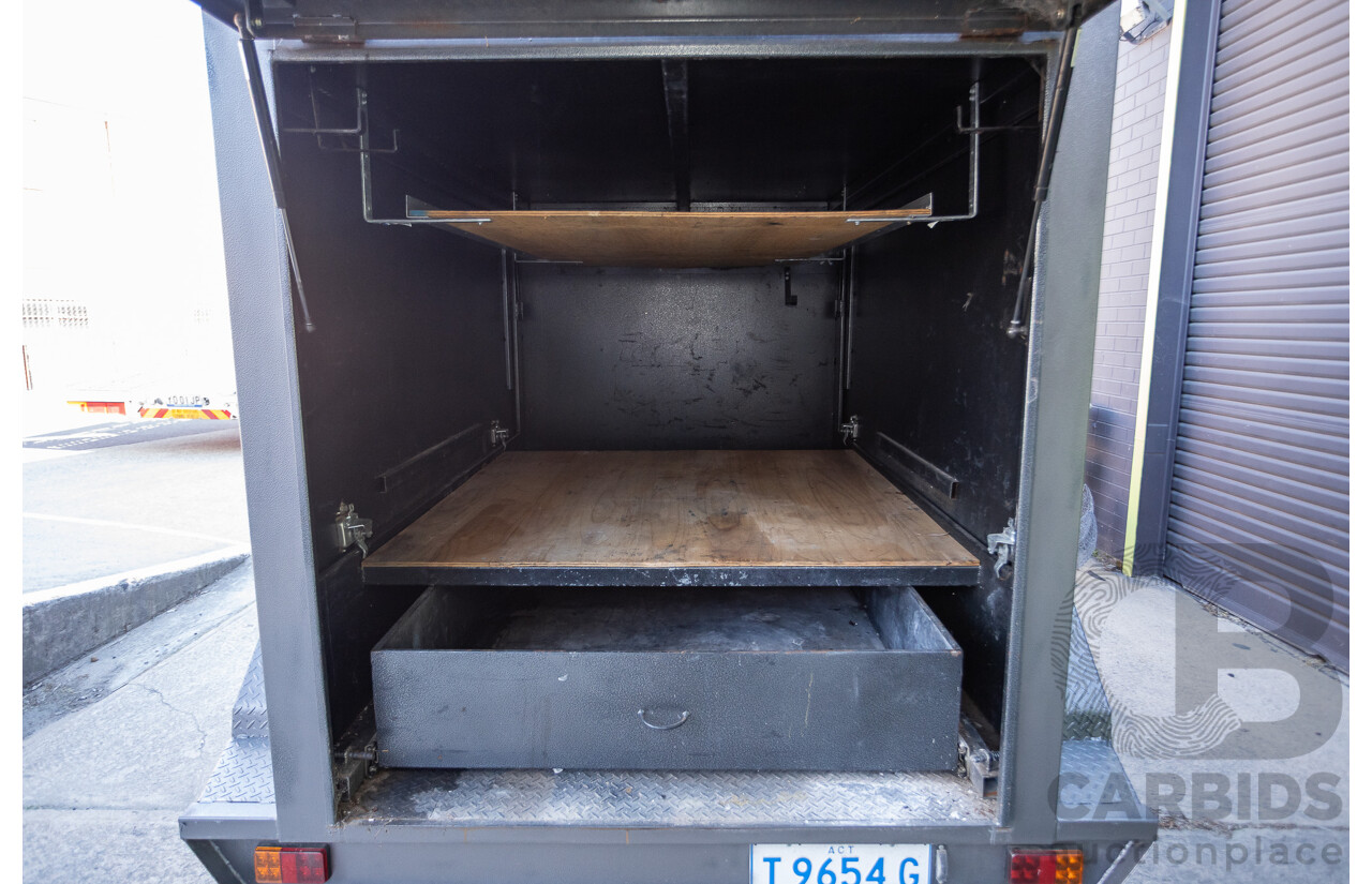 1/2022  8' x 5' Tandem Axle Tradesman Trailer