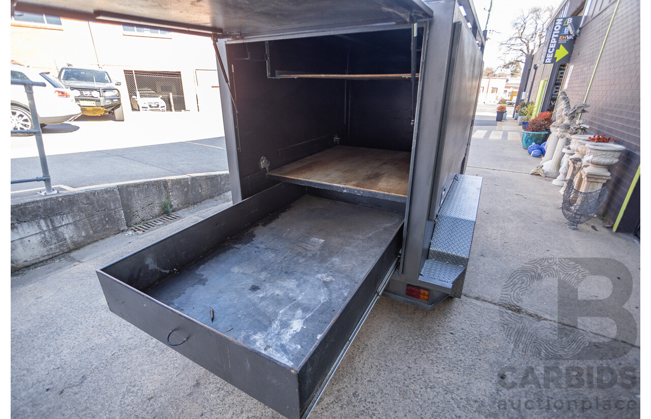 1/2022  8' x 5' Tandem Axle Tradesman Trailer