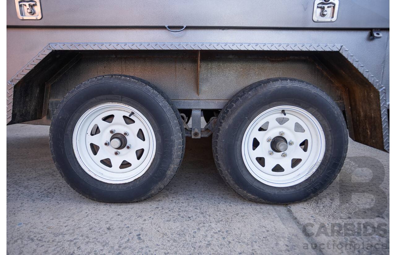 1/2022 8' x 5' Tandem Axle Tradesman Trailer