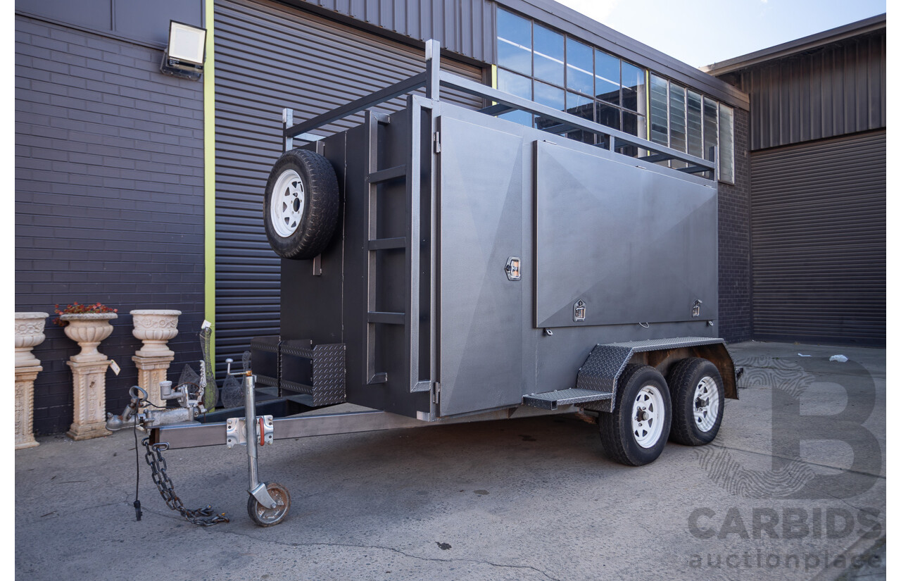 1/2022  8' x 5' Tandem Axle Tradesman Trailer