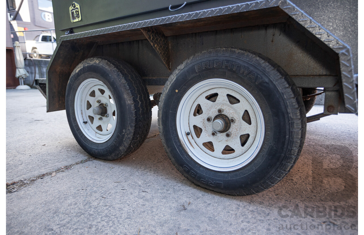 1/2022  8' x 5' Tandem Axle Tradesman Trailer
