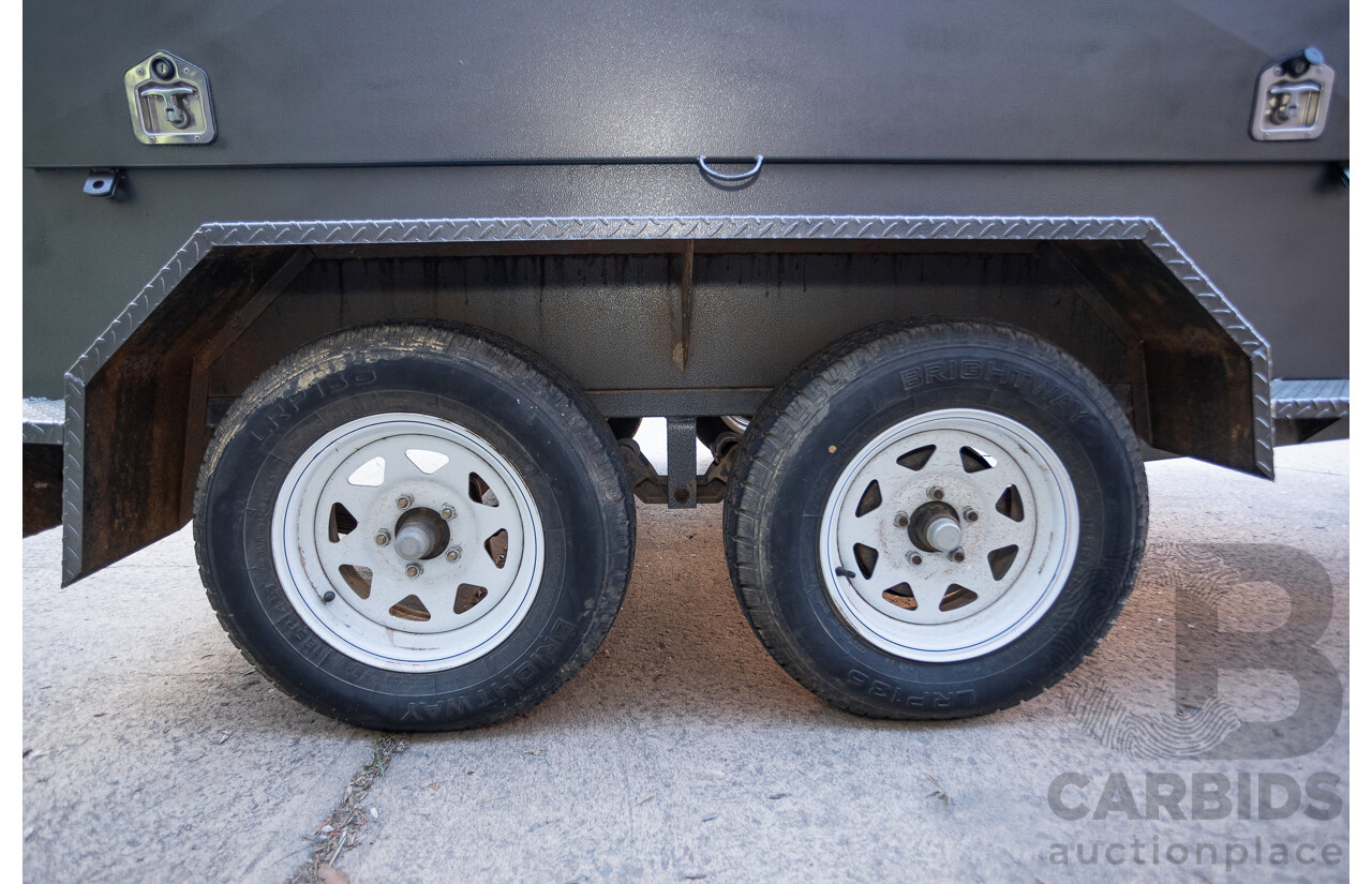 1/2022  8' x 5' Tandem Axle Tradesman Trailer