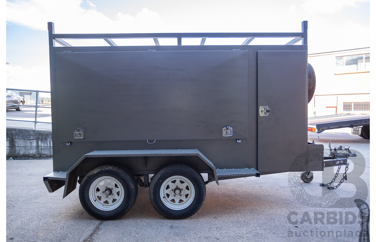 1/2022  8' x 5' Tandem Axle Tradesman Trailer