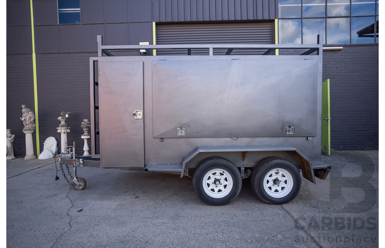 1/2022  8' x 5' Tandem Axle Tradesman Trailer