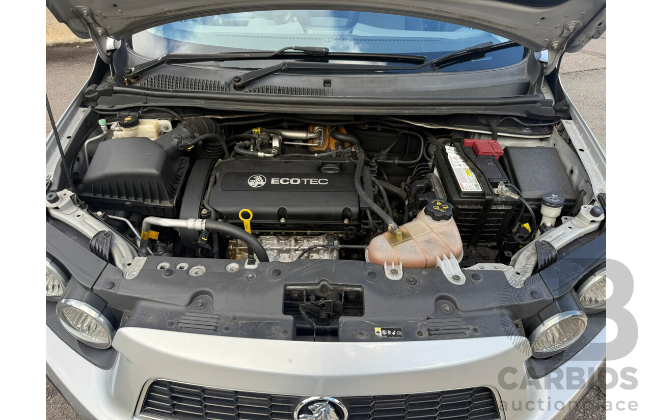 09/2013 Holden Barina CDX FWD TM MY14 5D Hatchback Silver 1.6L