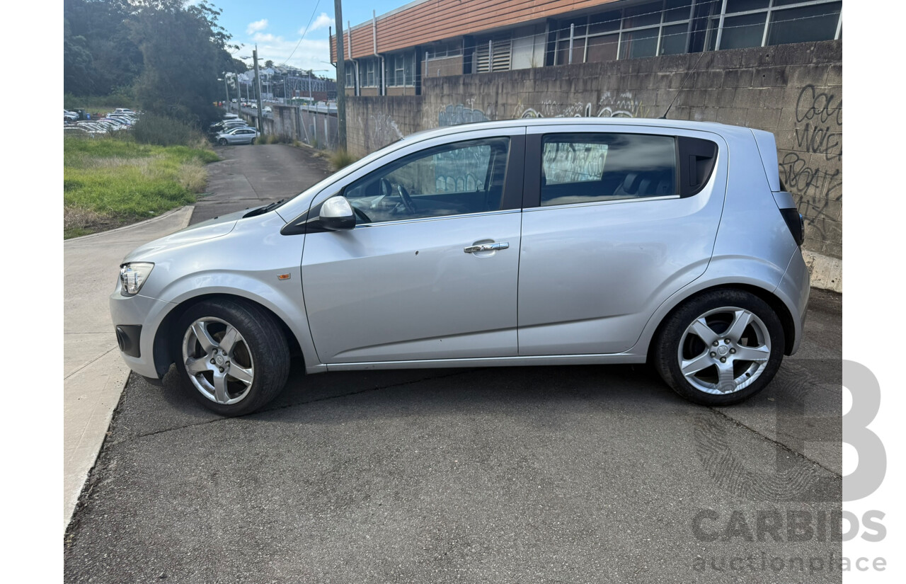 09/2013 Holden Barina CDX FWD TM MY14 5D Hatchback Silver 1.6L