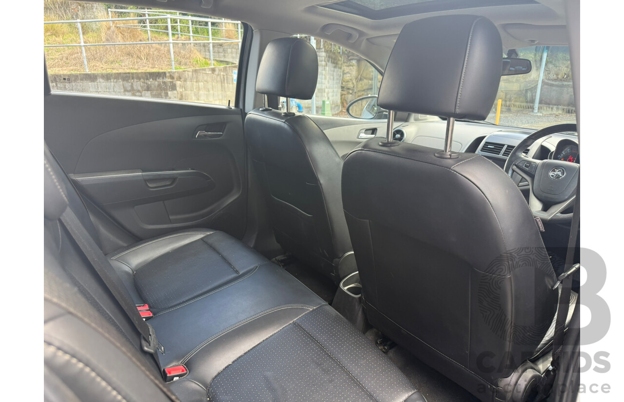09/2013 Holden Barina CDX FWD TM MY14 5D Hatchback Silver 1.6L