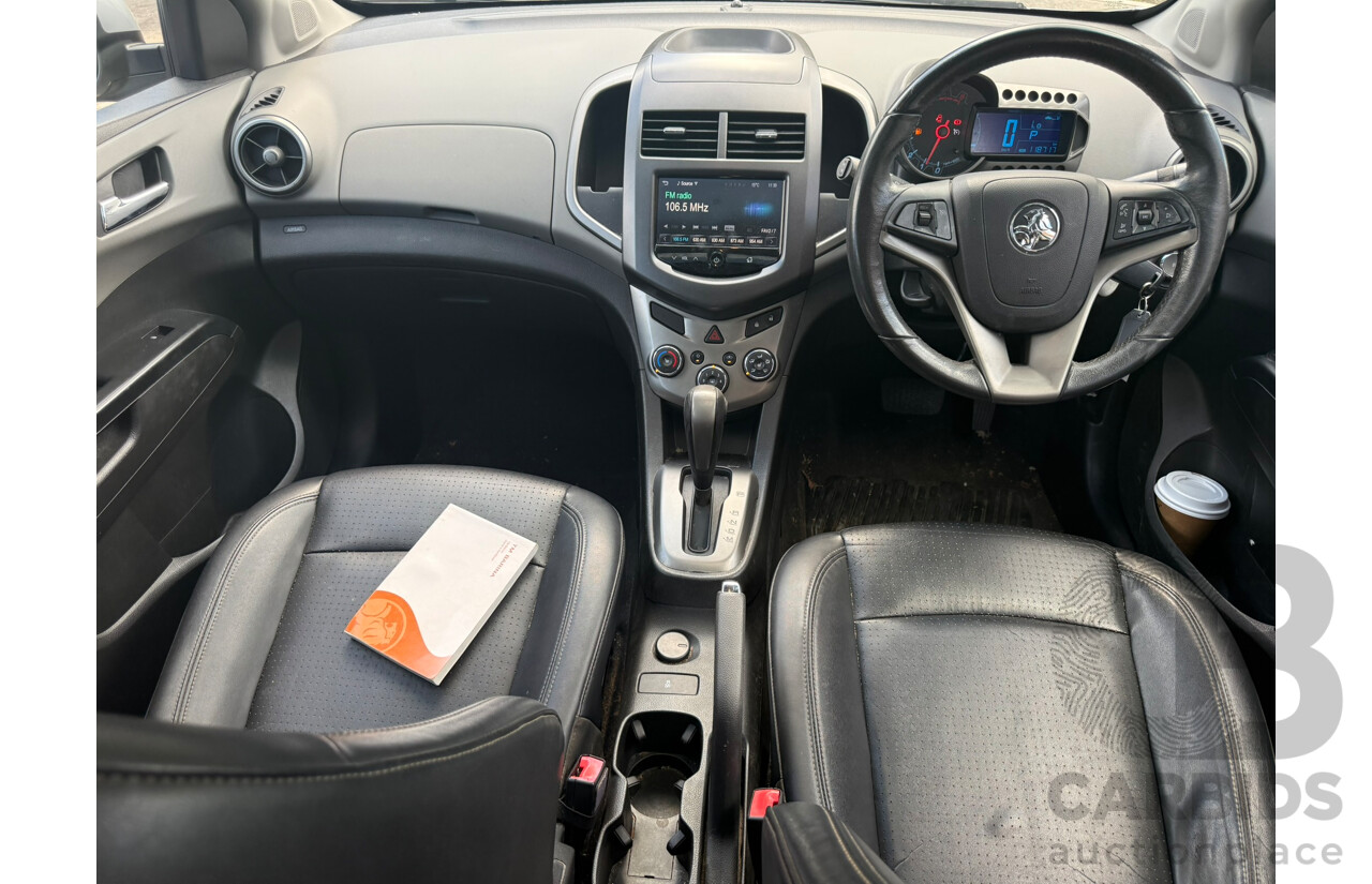 09/2013 Holden Barina CDX FWD TM MY14 5D Hatchback Silver 1.6L