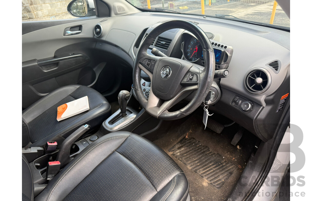 09/2013 Holden Barina CDX FWD TM MY14 5D Hatchback Silver 1.6L