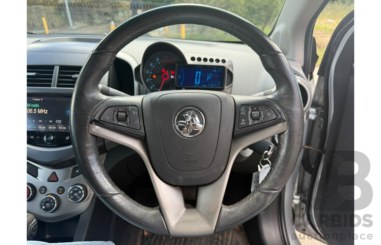 09/2013 Holden Barina CDX FWD TM MY14 5D Hatchback Silver 1.6L