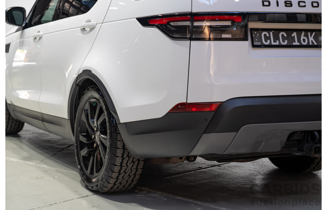 01/2018 Land Rover Discovery SD4 SE (4WD) MY18 4d Wagon Fuji White Turbo Diesel 2.0L - 7 Seater