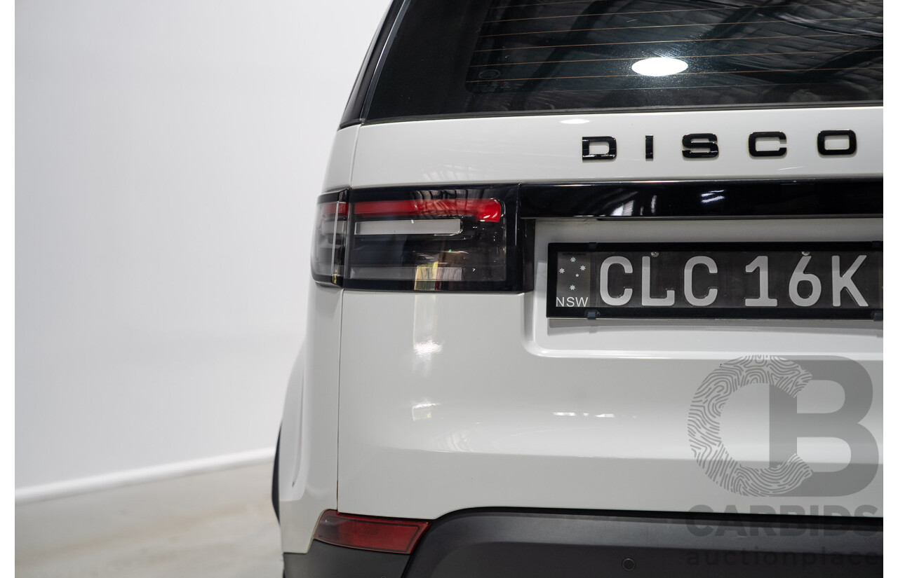 01/2018 Land Rover Discovery SD4 SE (4WD) MY18 4d Wagon Fuji White Turbo Diesel 2.0L - 7 Seater