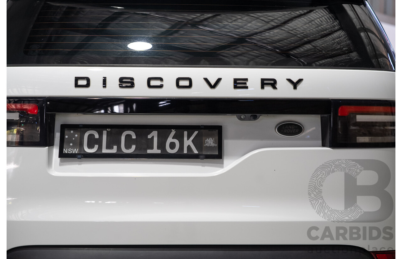 01/2018 Land Rover Discovery SD4 SE (4WD) MY18 4d Wagon Fuji White Turbo Diesel 2.0L - 7 Seater