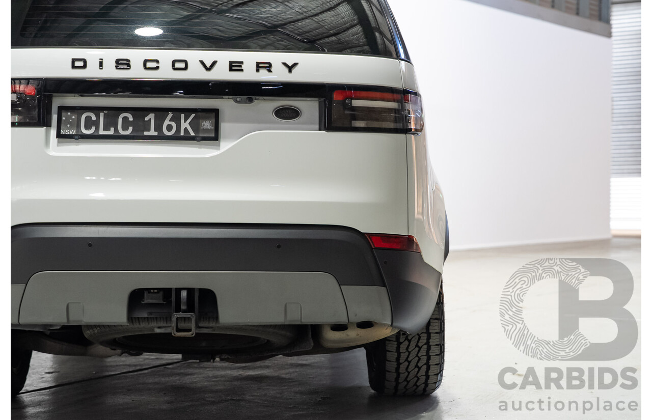 01/2018 Land Rover Discovery SD4 SE (4WD) MY18 4d Wagon Fuji White Turbo Diesel 2.0L - 7 Seater