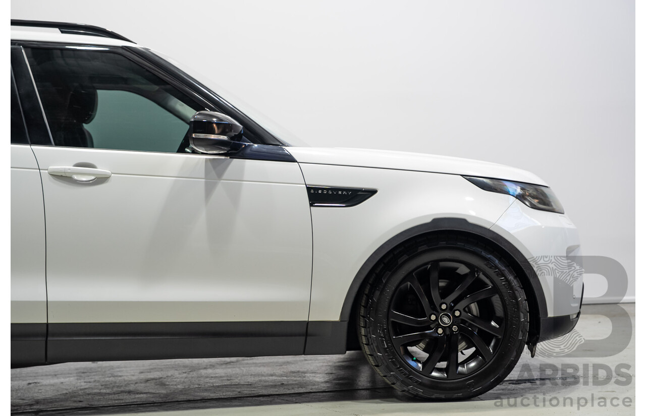 01/2018 Land Rover Discovery SD4 SE (4WD) MY18 4d Wagon Fuji White Turbo Diesel 2.0L - 7 Seater
