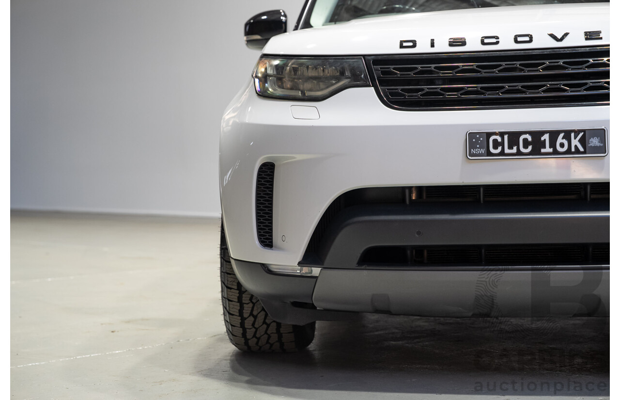 01/2018 Land Rover Discovery SD4 SE (4WD) MY18 4d Wagon Fuji White Turbo Diesel 2.0L - 7 Seater
