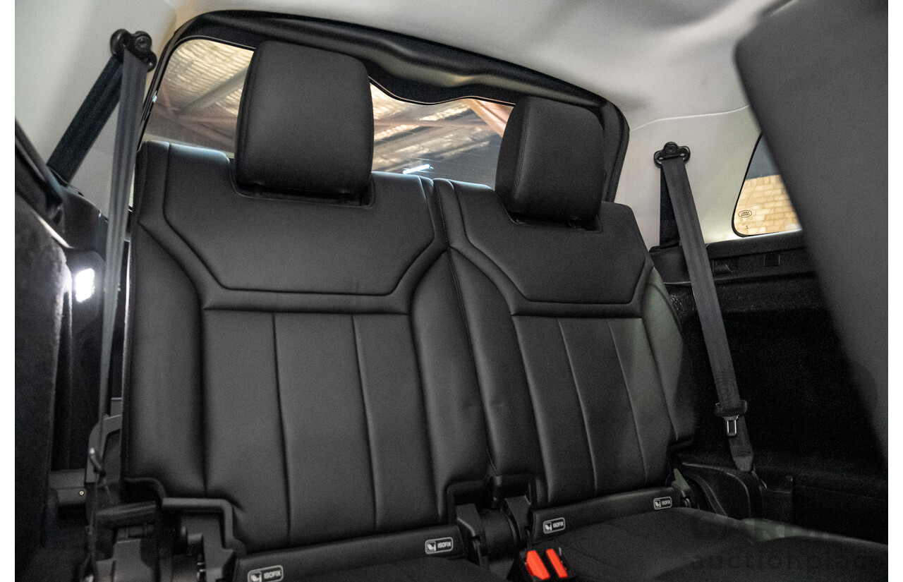 01/2018 Land Rover Discovery SD4 SE (4WD) MY18 4d Wagon Fuji White Turbo Diesel 2.0L - 7 Seater