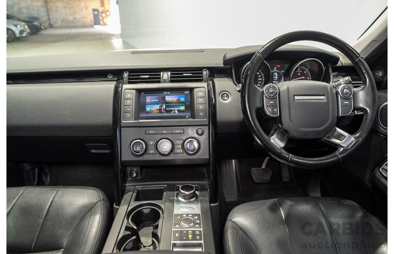 01/2018 Land Rover Discovery SD4 SE (4WD) MY18 4d Wagon Fuji White Turbo Diesel 2.0L - 7 Seater