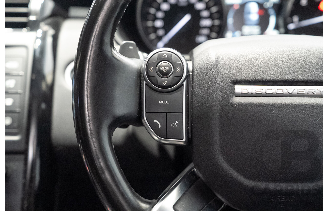 01/2018 Land Rover Discovery SD4 SE (4WD) MY18 4d Wagon Fuji White Turbo Diesel 2.0L - 7 Seater
