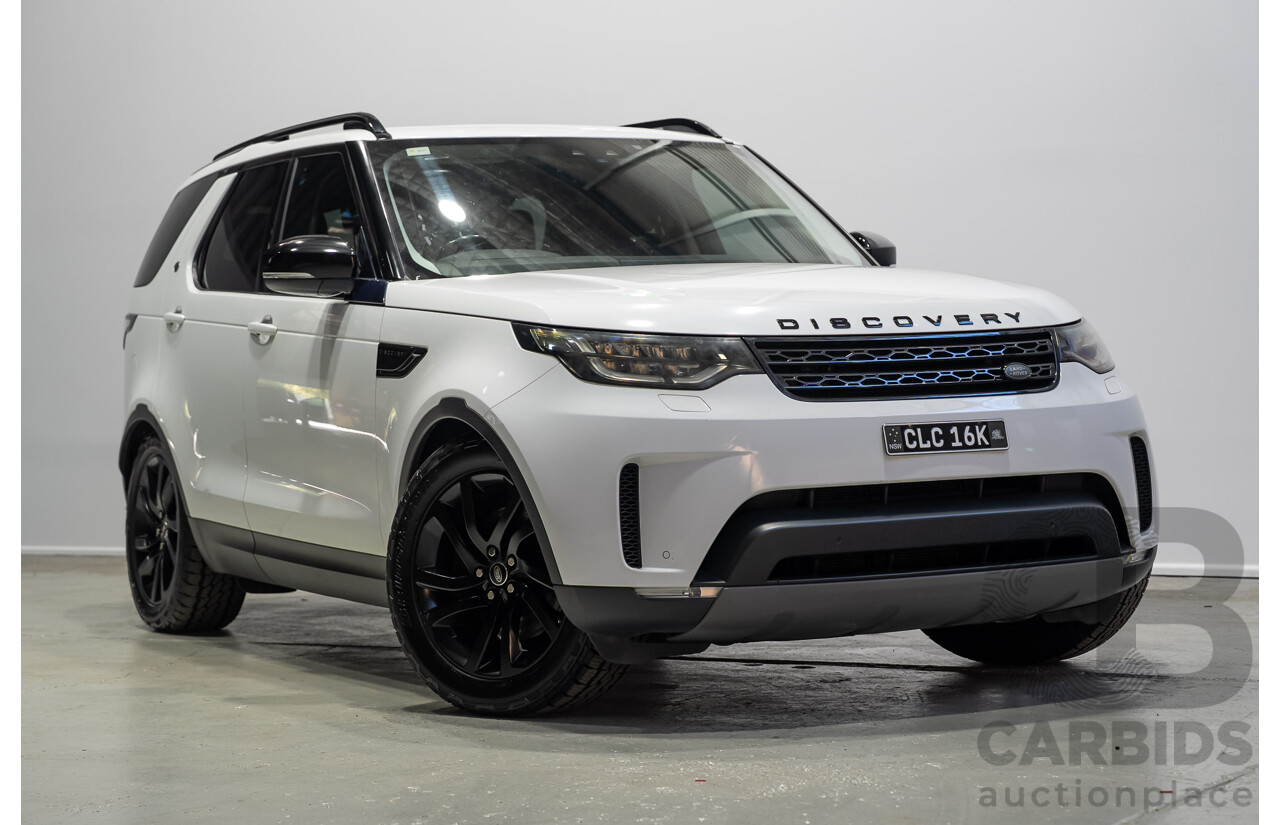 01/2018 Land Rover Discovery SD4 SE (4WD) MY18 4d Wagon Fuji White Turbo Diesel 2.0L - 7 Seater