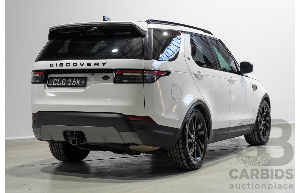 01/2018 Land Rover Discovery SD4 SE (4WD) MY18 4d Wagon Fuji White Turbo Diesel 2.0L - 7 Seater