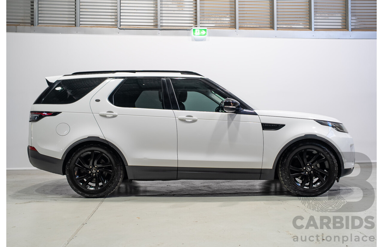 01/2018 Land Rover Discovery SD4 SE (4WD) MY18 4d Wagon Fuji White Turbo Diesel 2.0L - 7 Seater