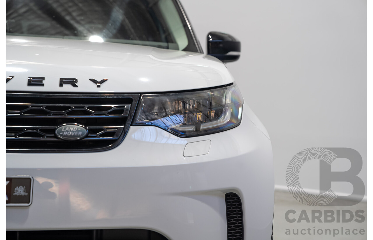 01/2018 Land Rover Discovery SD4 SE (4WD) MY18 4d Wagon Fuji White Turbo Diesel 2.0L - 7 Seater
