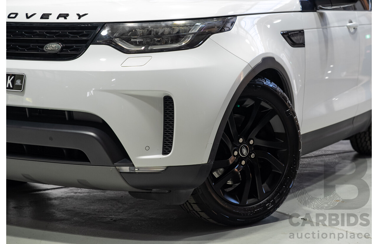 01/2018 Land Rover Discovery SD4 SE (4WD) MY18 4d Wagon Fuji White Turbo Diesel 2.0L - 7 Seater