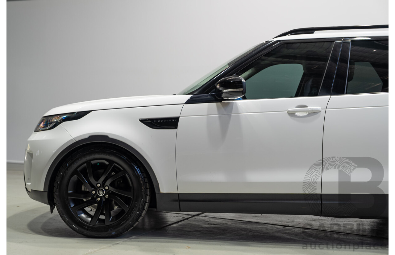 01/2018 Land Rover Discovery SD4 SE (4WD) MY18 4d Wagon Fuji White Turbo Diesel 2.0L - 7 Seater