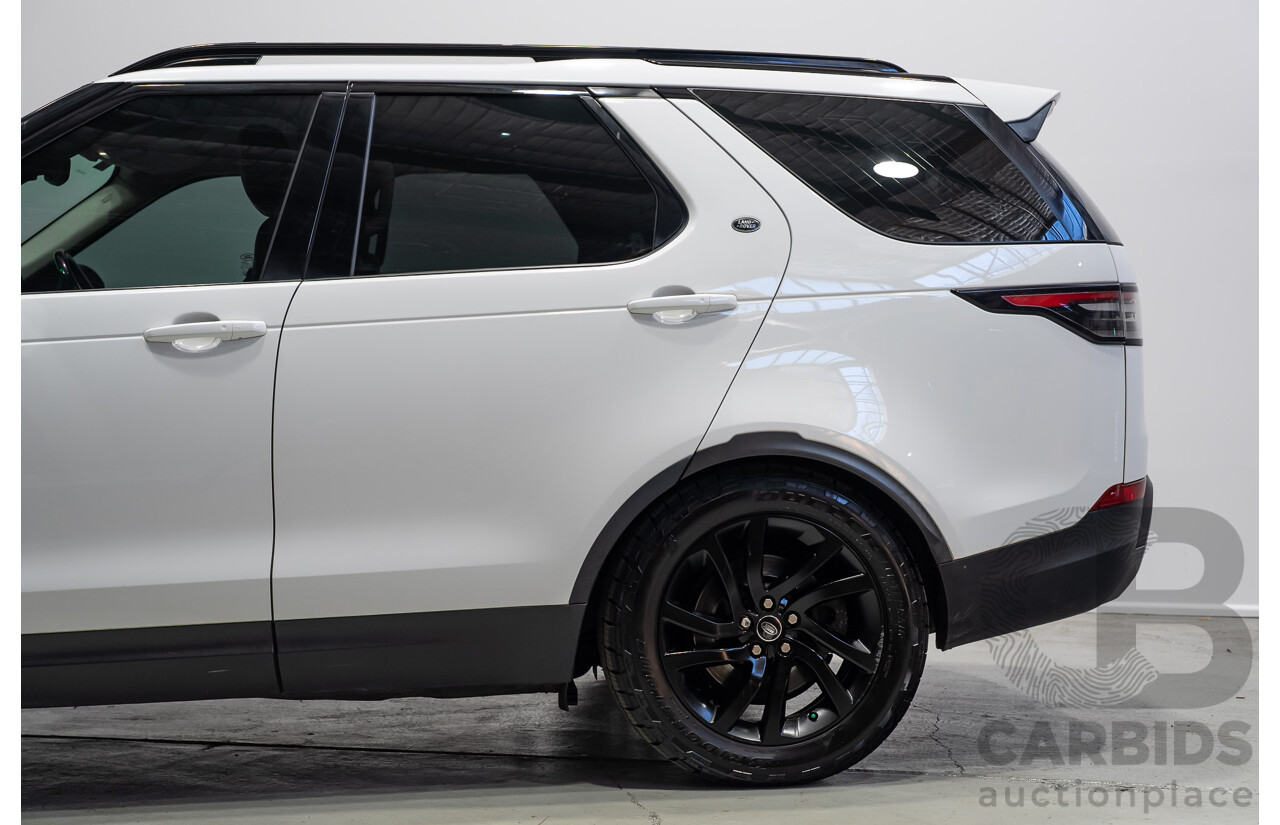 01/2018 Land Rover Discovery SD4 SE (4WD) MY18 4d Wagon Fuji White Turbo Diesel 2.0L - 7 Seater