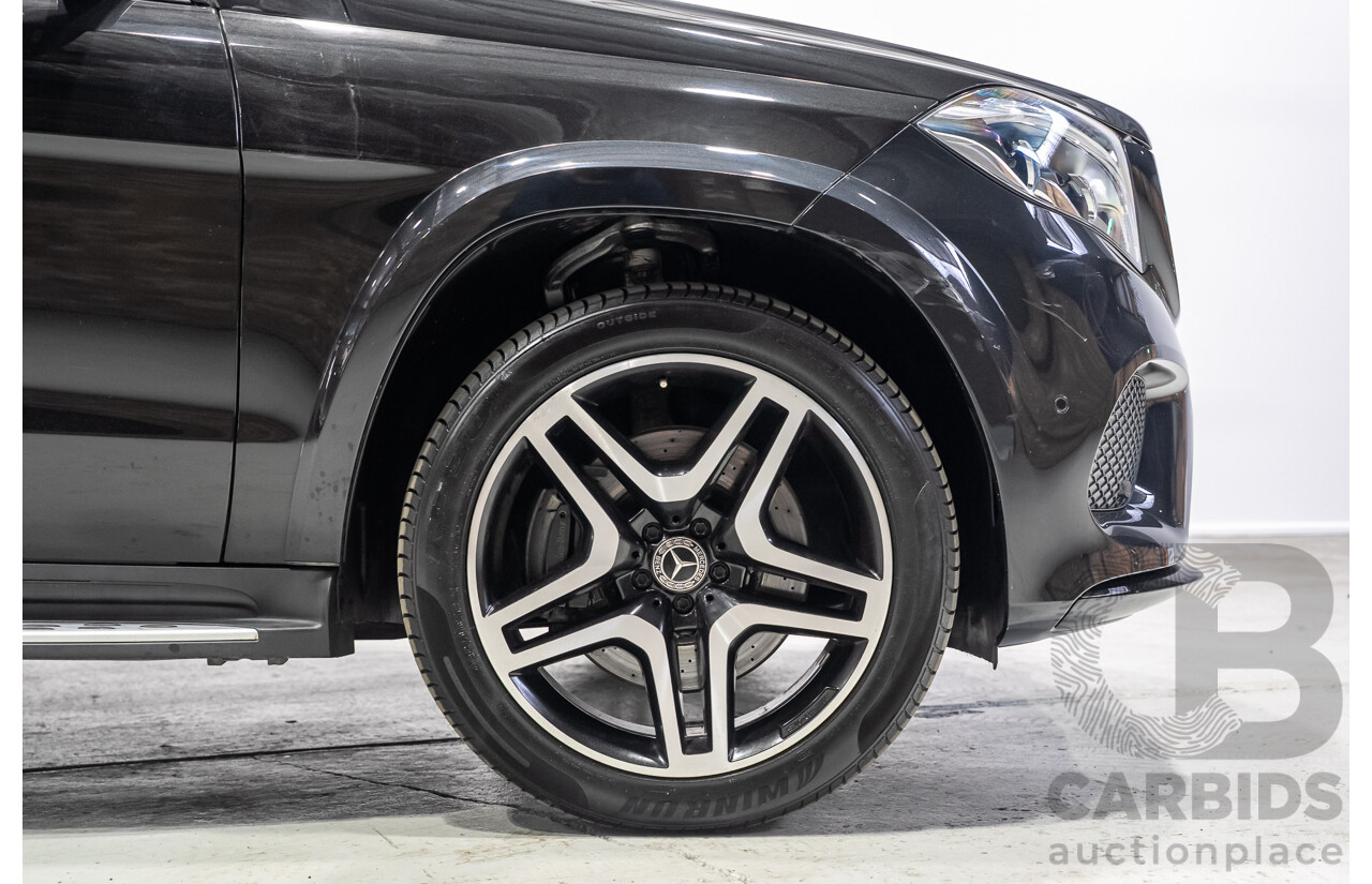 12/2017 Mercedes-Benz GLS350d 4MATIC (AWD) X166 4d Wagon Black Turbo Diesel 3.0L