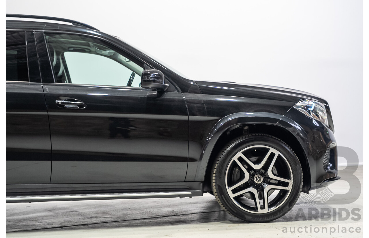 12/2017 Mercedes-Benz GLS350d 4MATIC (AWD) X166 4d Wagon Black Turbo Diesel 3.0L