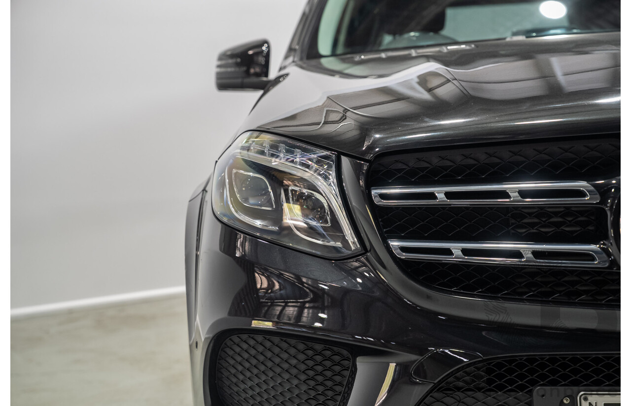 12/2017 Mercedes-Benz GLS350d 4MATIC (AWD) X166 4d Wagon Black Turbo Diesel 3.0L
