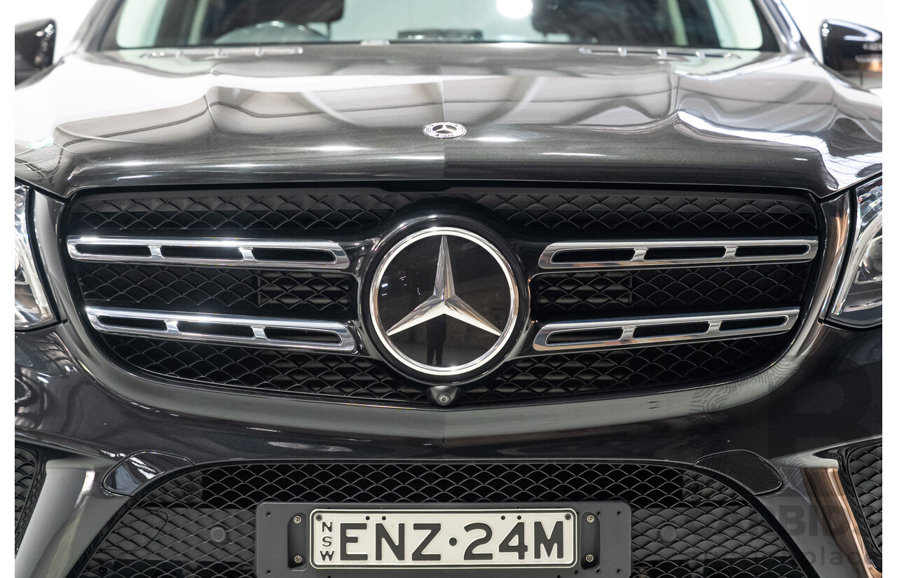 12/2017 Mercedes-Benz GLS350d 4MATIC (AWD) X166 4d Wagon Black Turbo Diesel 3.0L