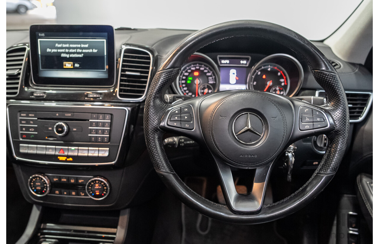 12/2017 Mercedes-Benz GLS350d 4MATIC (AWD) X166 4d Wagon Black Turbo Diesel 3.0L