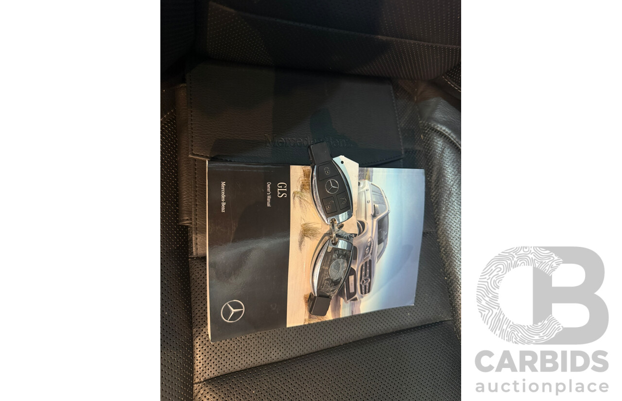 12/2017 Mercedes-Benz GLS350d 4MATIC (AWD) X166 4d Wagon Black Turbo Diesel 3.0L