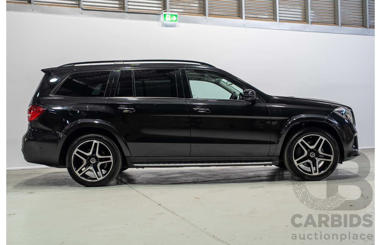 12/2017 Mercedes-Benz GLS350d 4MATIC (AWD) X166 4d Wagon Black Turbo Diesel 3.0L