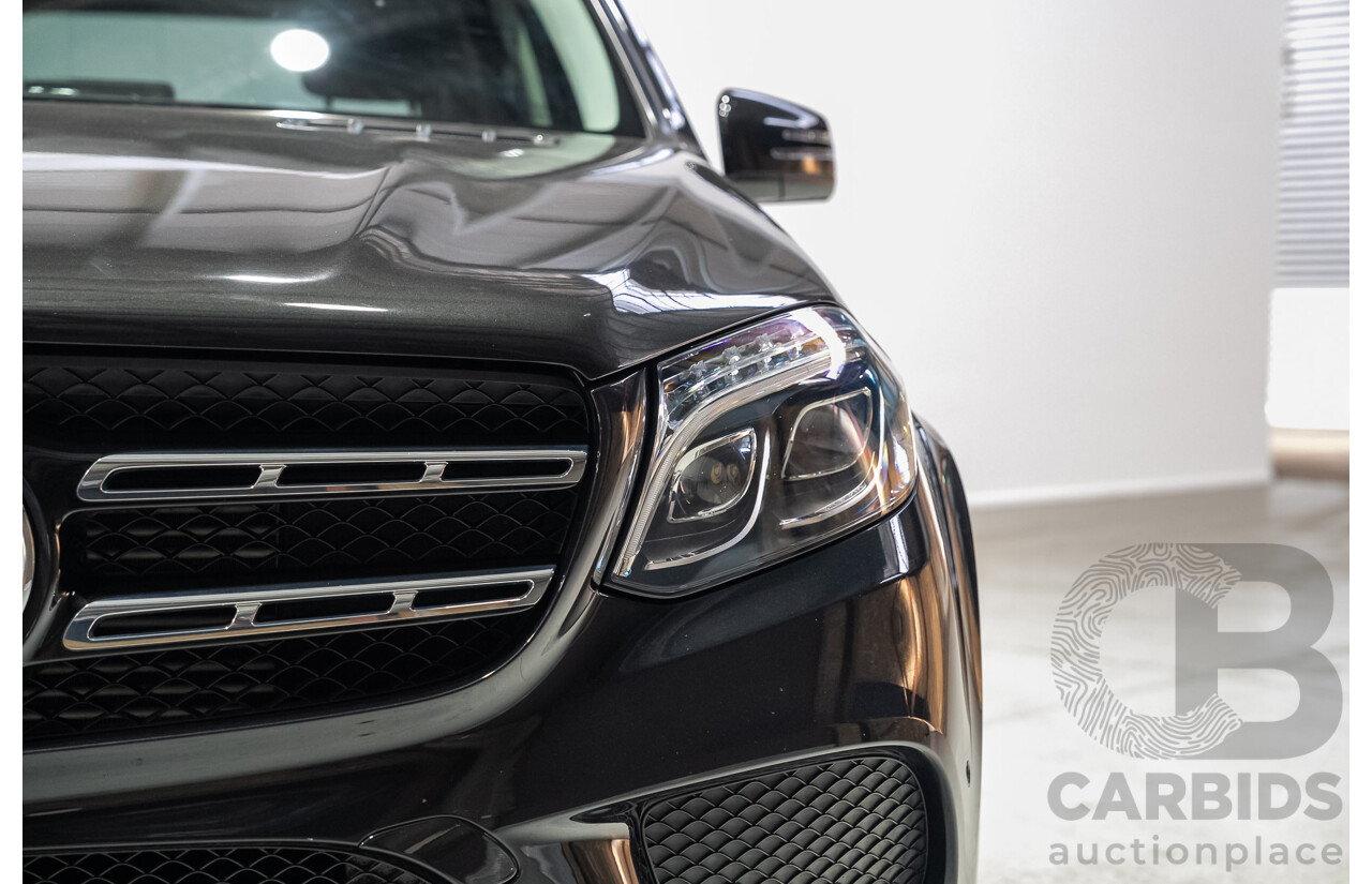 12/2017 Mercedes-Benz GLS350d 4MATIC (AWD) X166 4d Wagon Black Turbo Diesel 3.0L