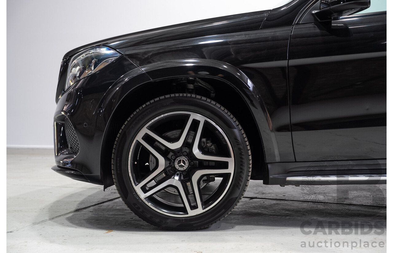 12/2017 Mercedes-Benz GLS350d 4MATIC (AWD) X166 4d Wagon Black Turbo Diesel 3.0L