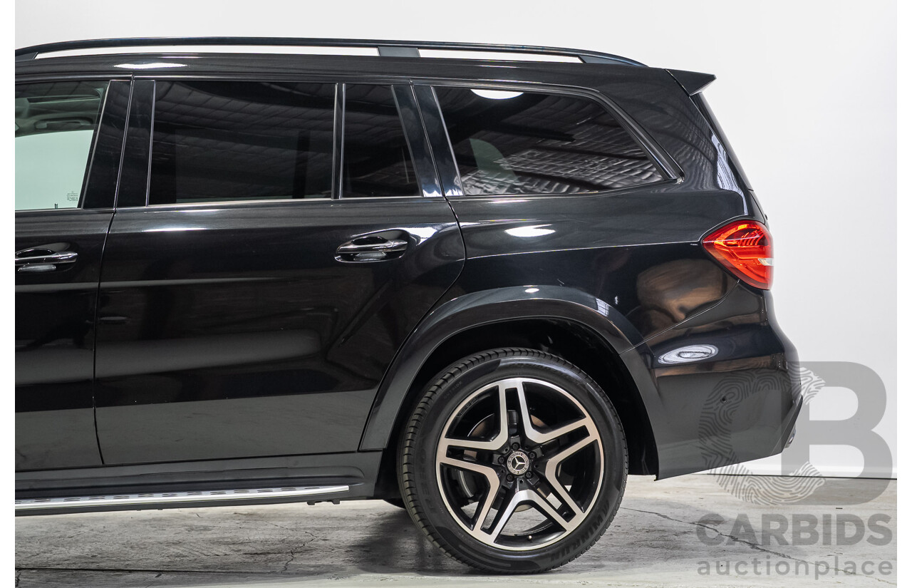12/2017 Mercedes-Benz GLS350d 4MATIC (AWD) X166 4d Wagon Black Turbo Diesel 3.0L